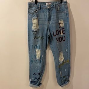 “love” Blue Jeans